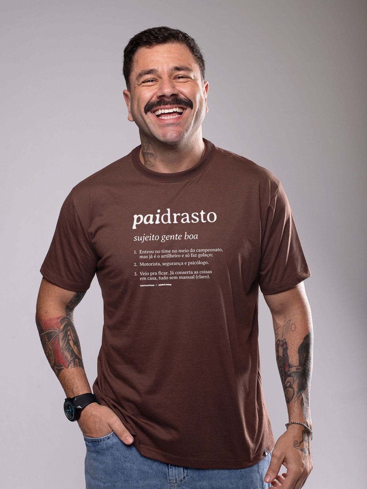 Camiseta Padrasto Dicionário Asmanhas