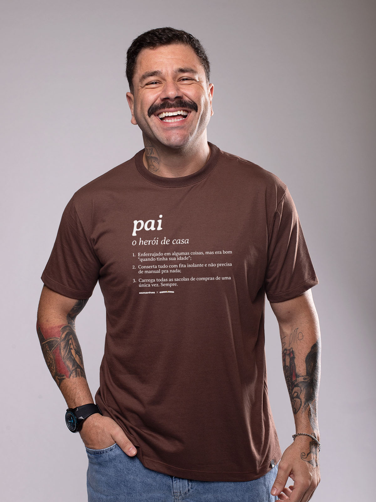 Camiseta Pai Dicionário Asmanhas