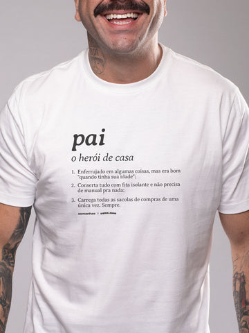 Camiseta Pai Dicionário Asmanhas