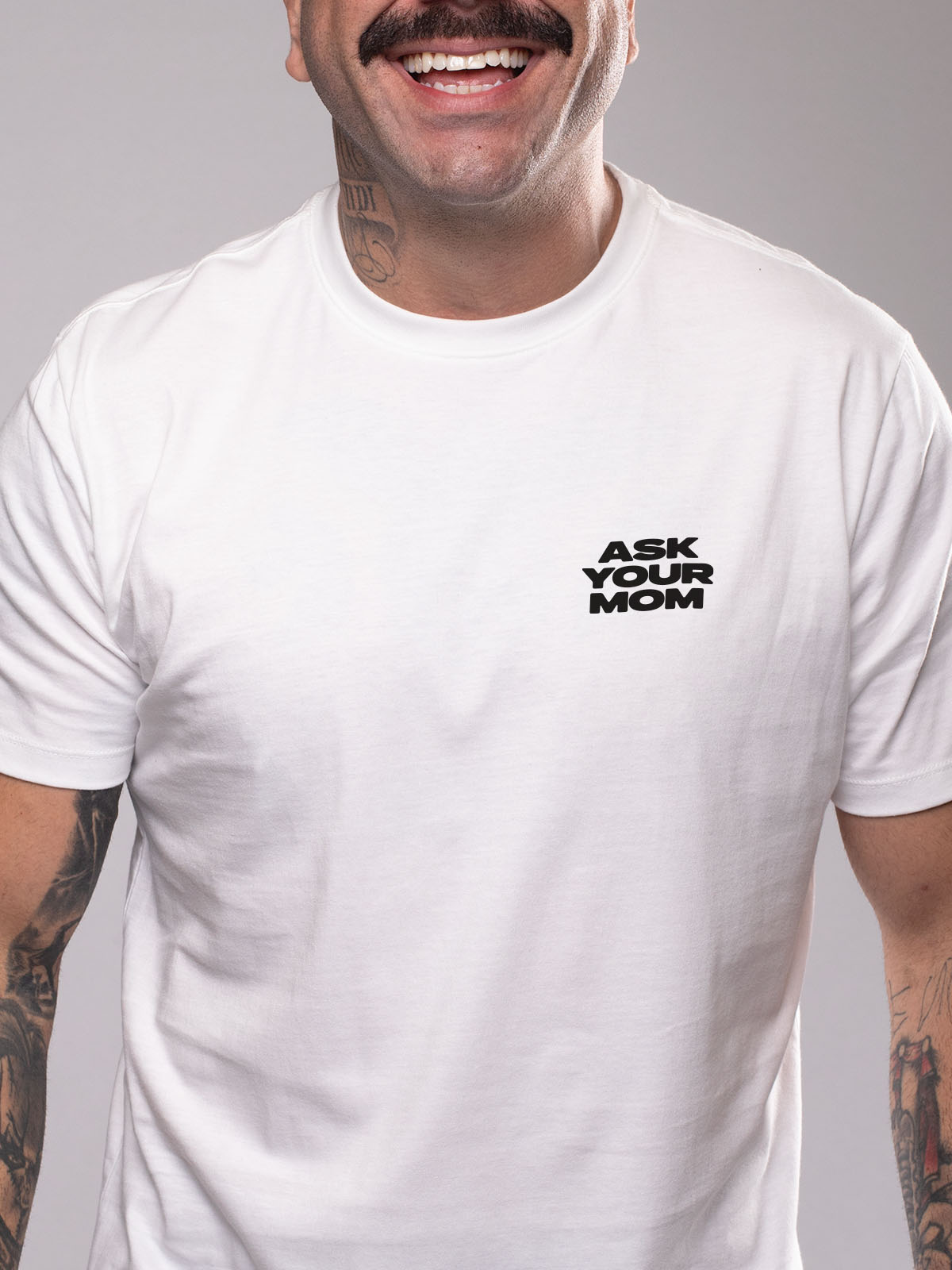 Camiseta Pergunta pra Tua Mãe Asmanhas