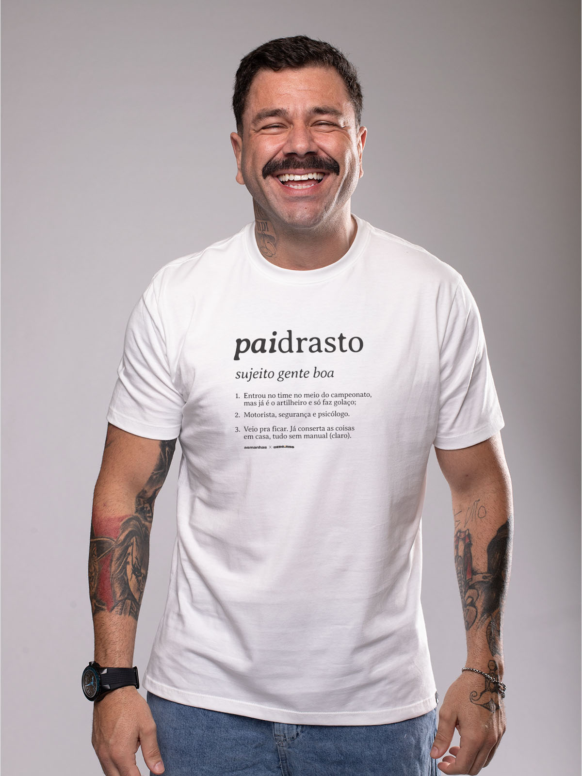 Camiseta Padrasto Dicionário Asmanhas