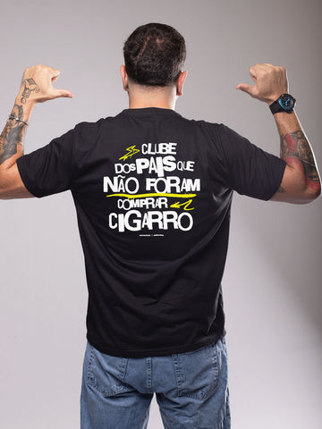 Camiseta Não Foram Comprar Cigarro Asmanhas