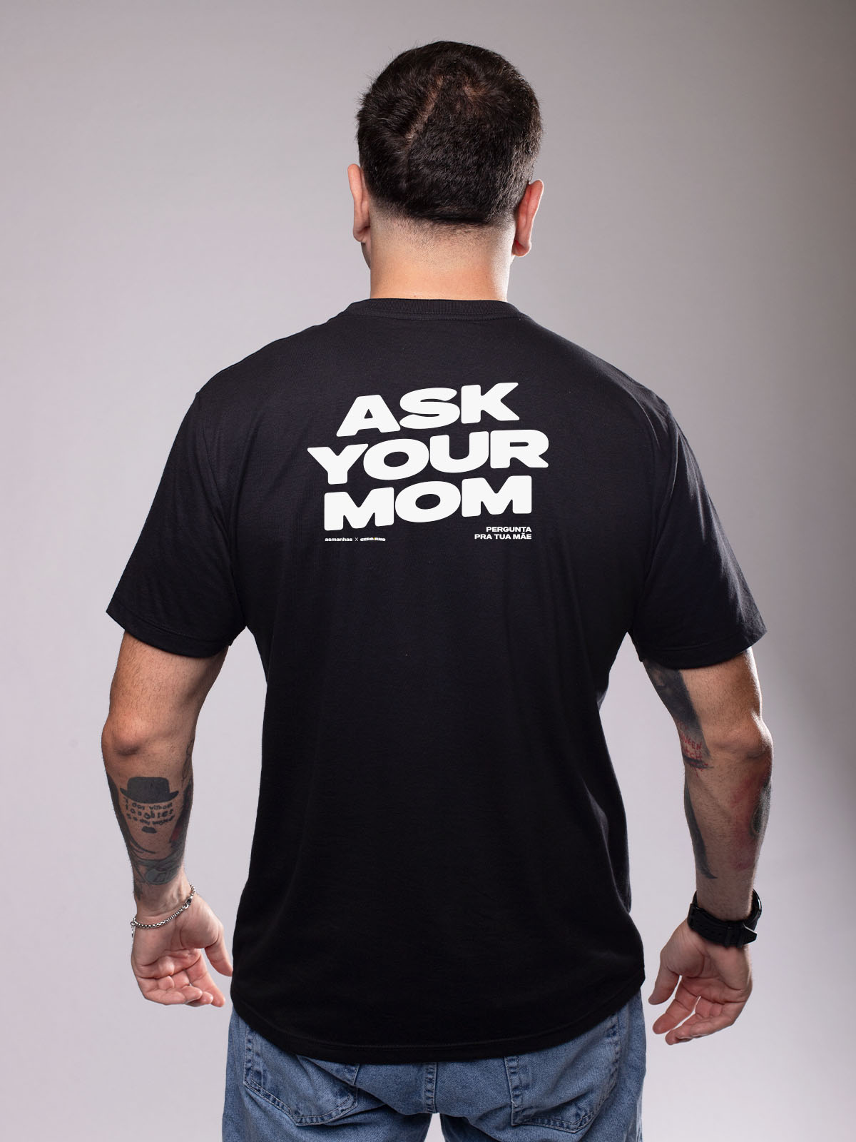 Camiseta Pergunta pra Tua Mãe Asmanhas