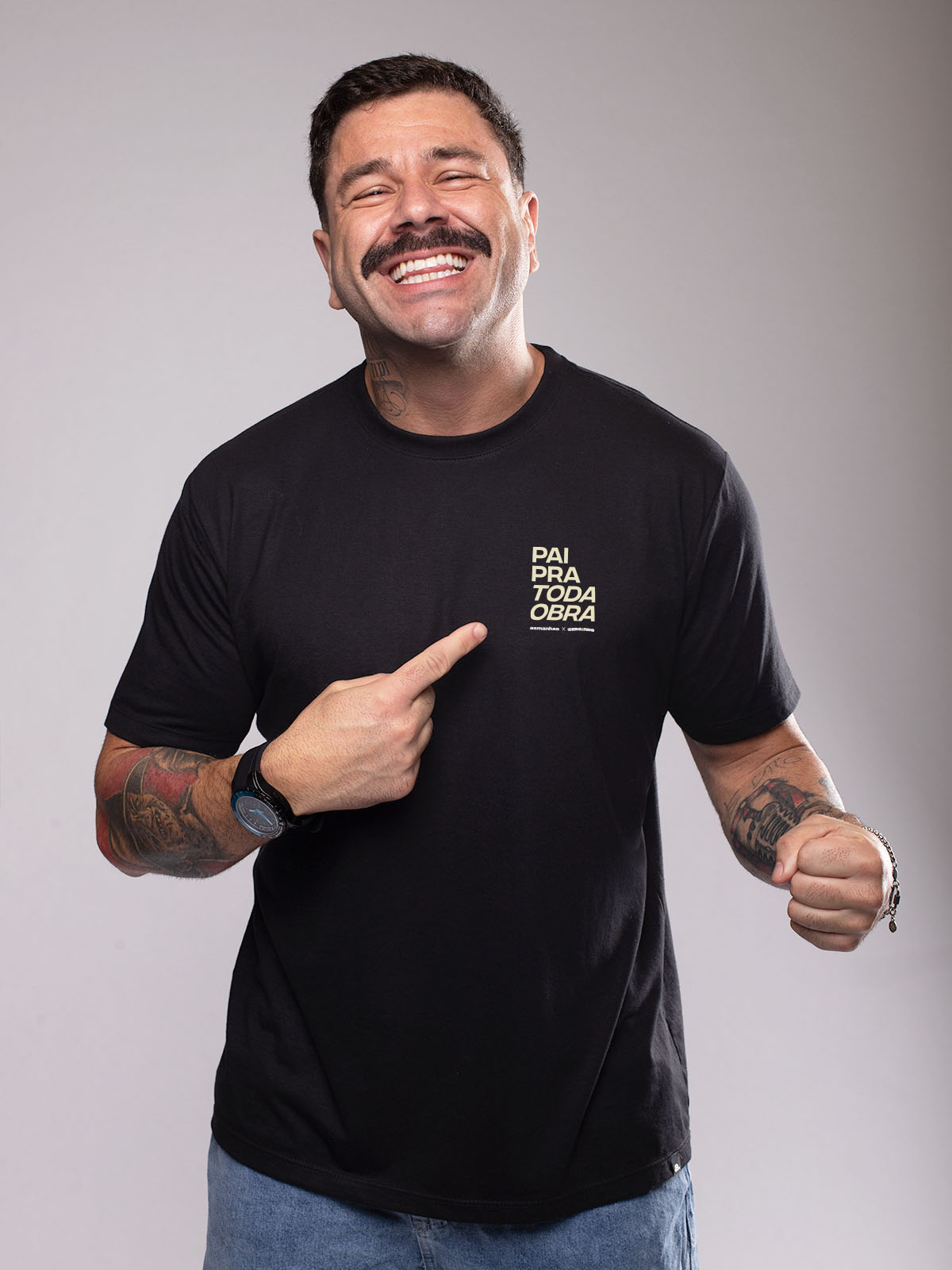 Camiseta Pai pra Toda Obra Asmanhas