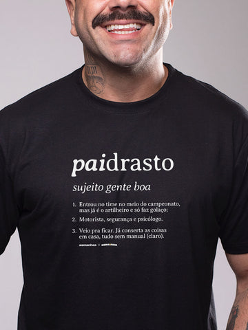 Camiseta Padrasto Dicionário Asmanhas