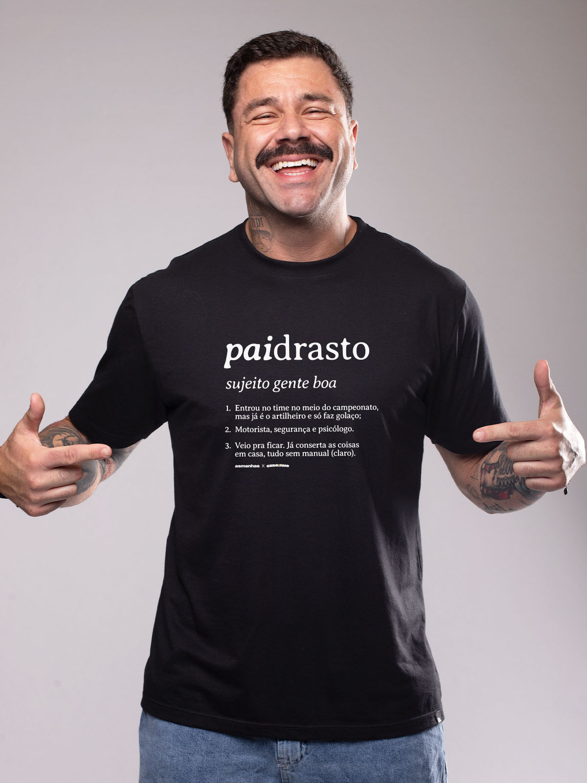 Camiseta Padrasto Dicionário Asmanhas