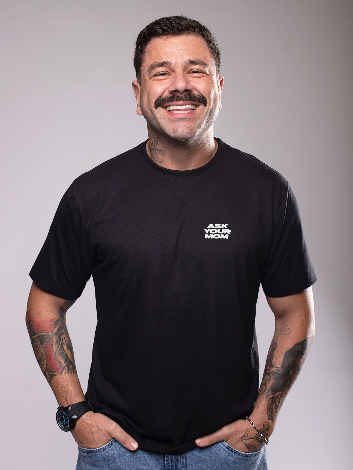 Camiseta Pergunta pra Tua Mãe Asmanhas