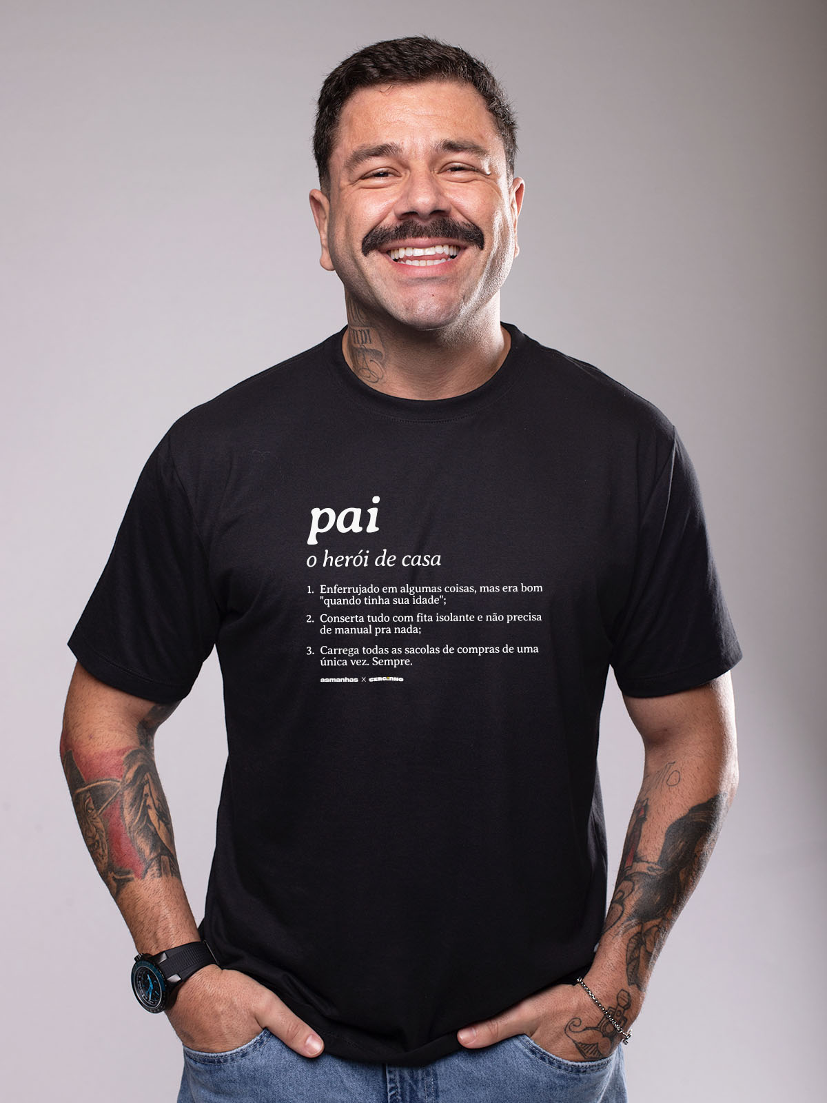 Camiseta Pai Dicionário Asmanhas