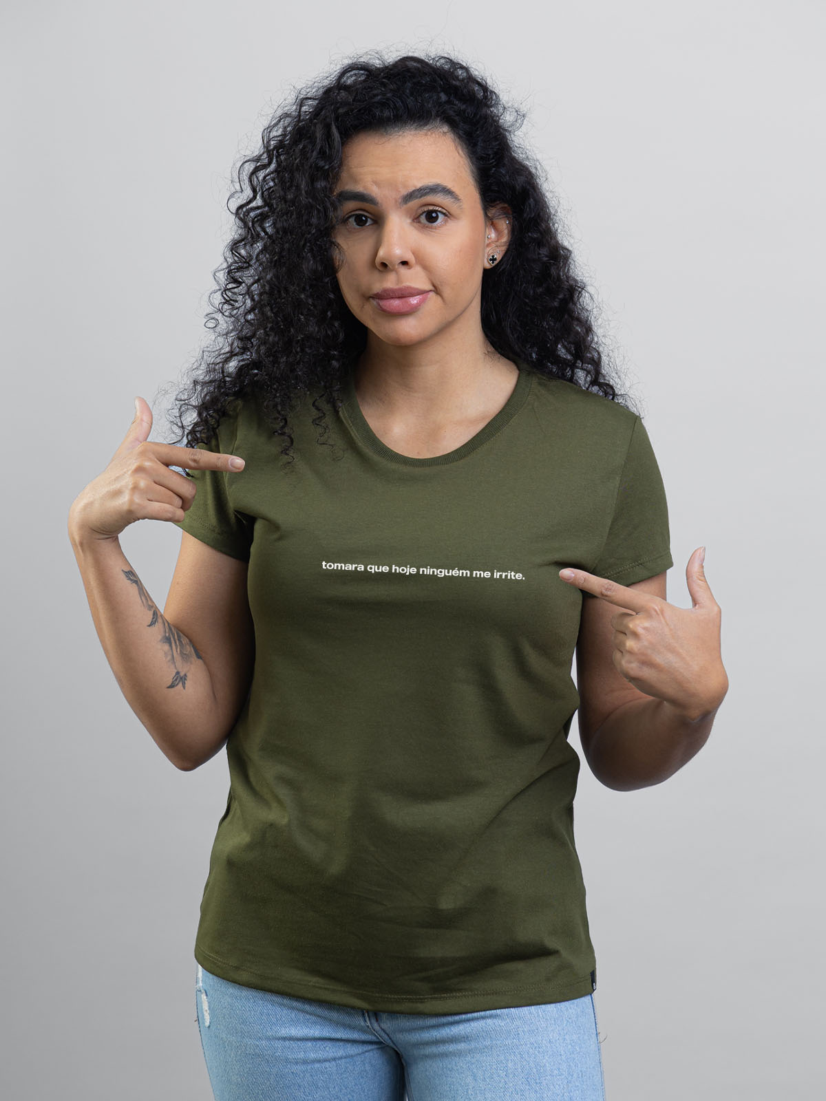 Camiseta Feminina Tomara que Hoje Asmanhas