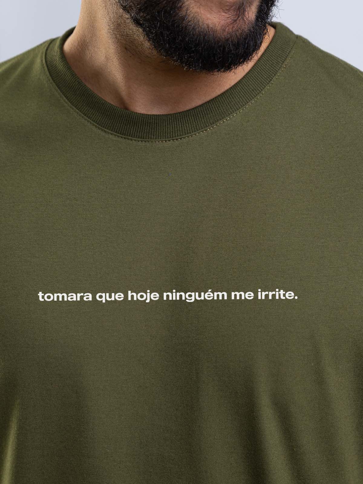 Camiseta Tomara que Hoje Asmanhas