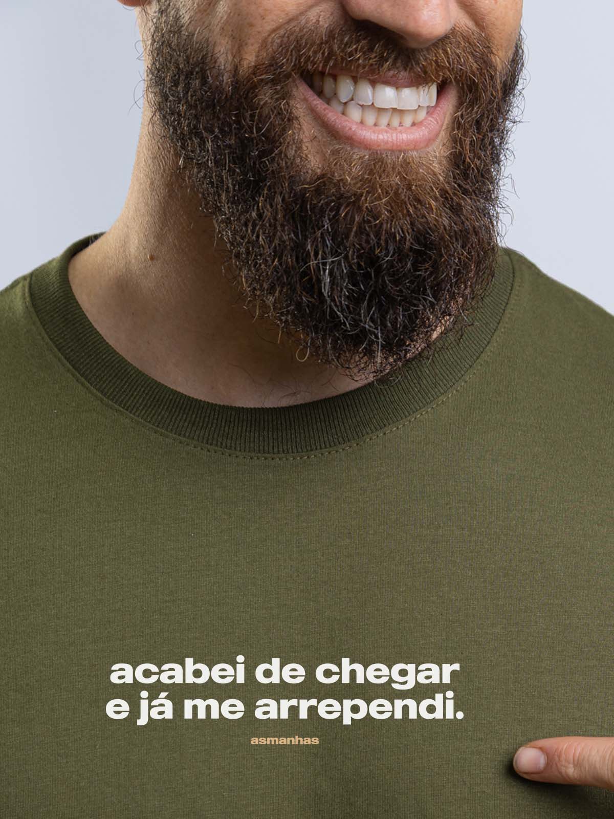 Camiseta Já Me Arrependi Asmanhas