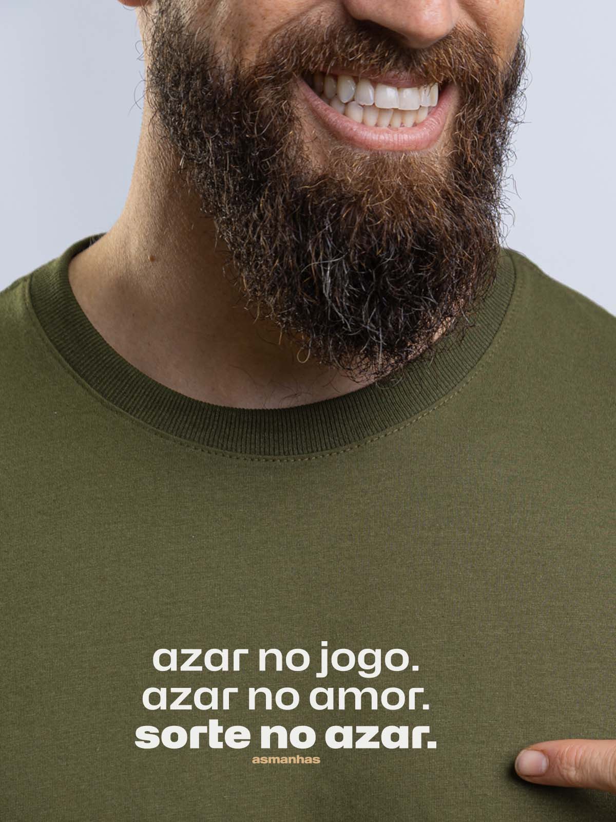 Camiseta Sorte no Azar Asmanhas