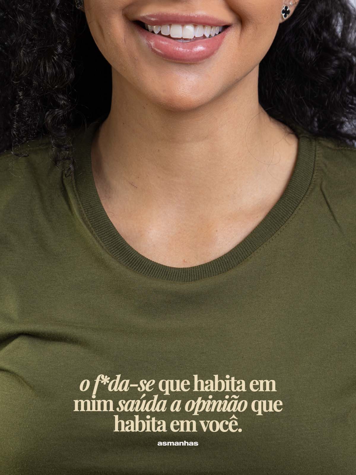 Camiseta Feminina Namastê Asmanhas