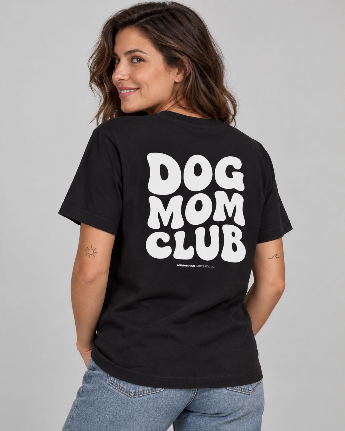Camiseta Dog Mom Club Asmanhas