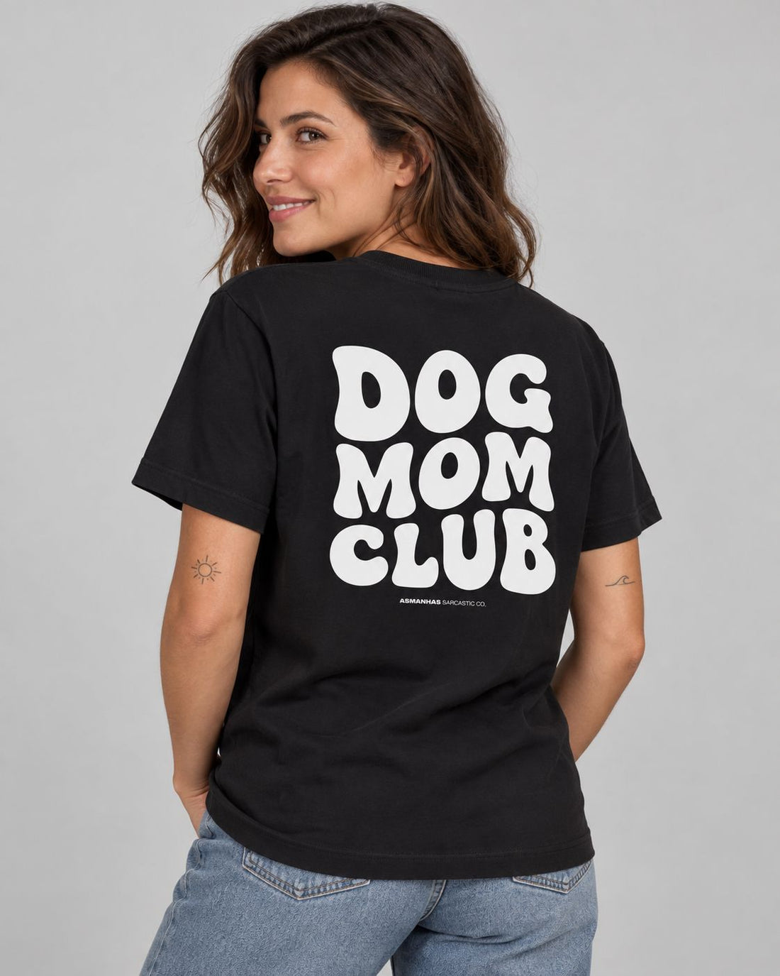 Camiseta Dog Mom Club Asmanhas