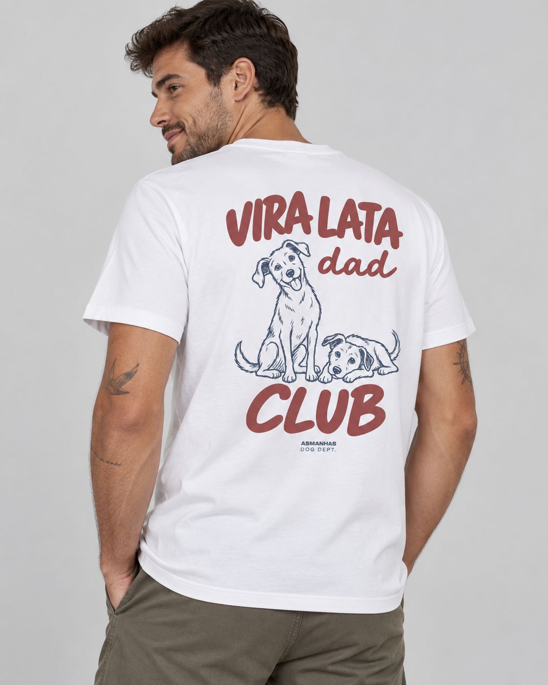 Camiseta Clube Pai de Vira Lata Asmanhas
