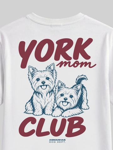 Camiseta Feminina Clube Mãe de Yorkshire Asmanhas