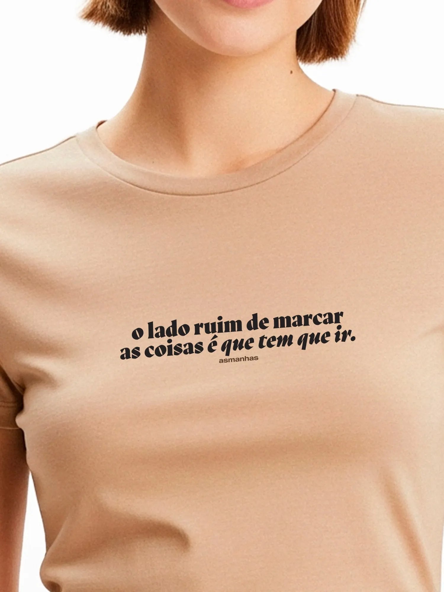 Camiseta Feminina Lado Ruim de Marcar Asmanhas