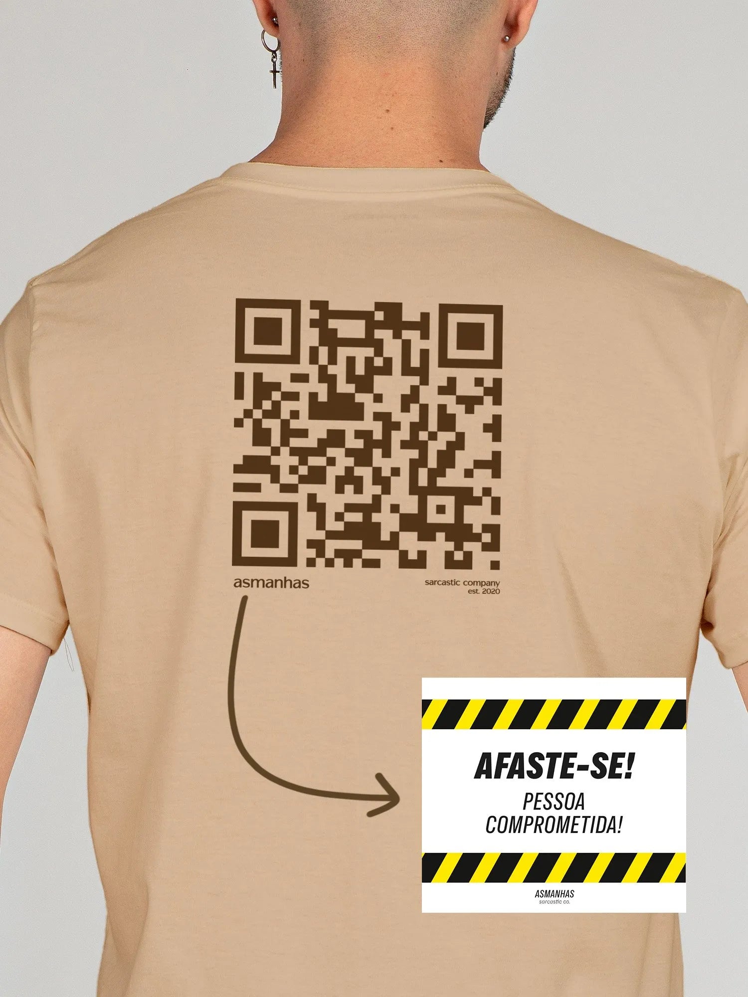 Camiseta QR Code Asmanhas