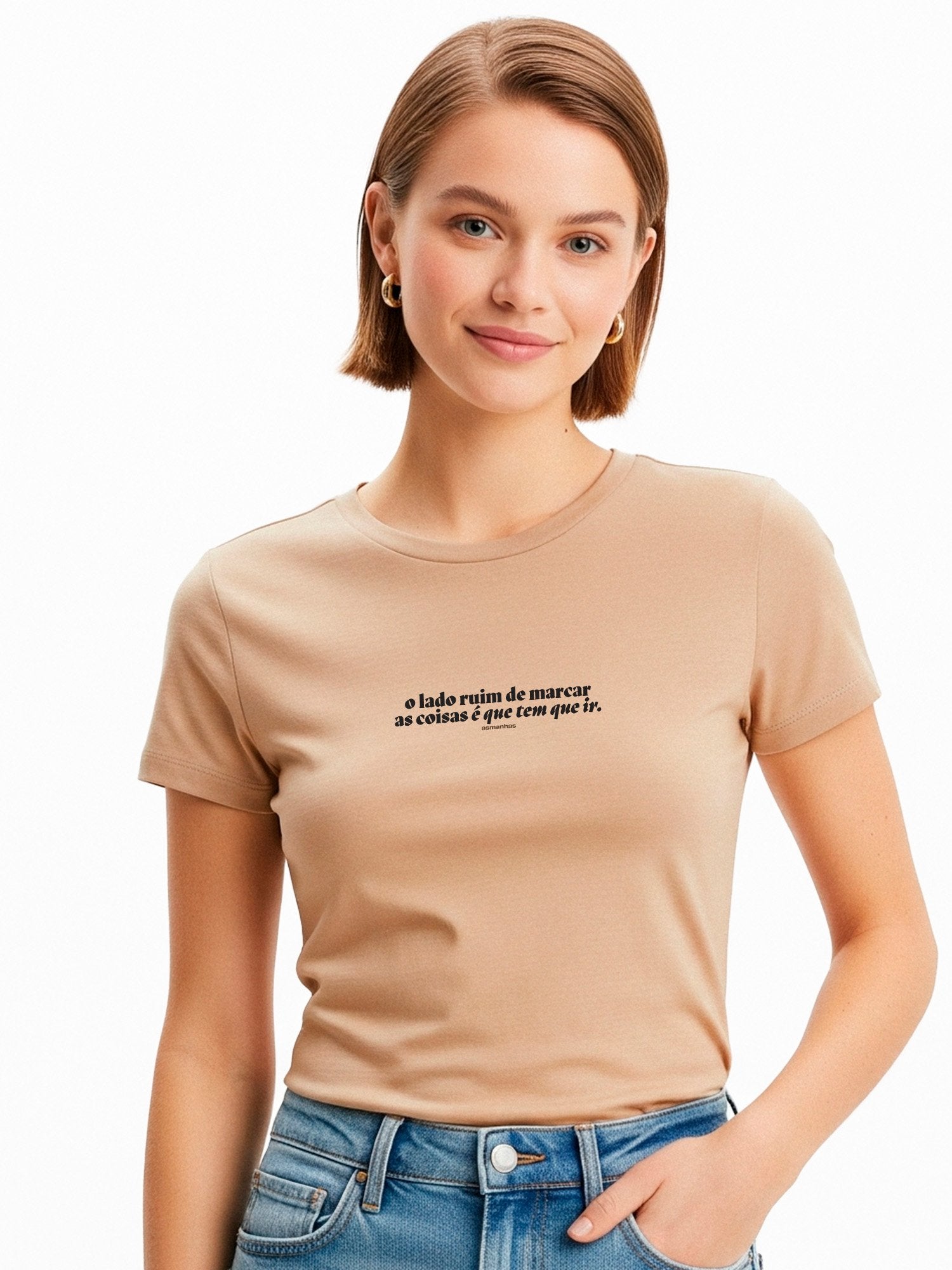 Camiseta Feminina Lado Ruim de Marcar Asmanhas
