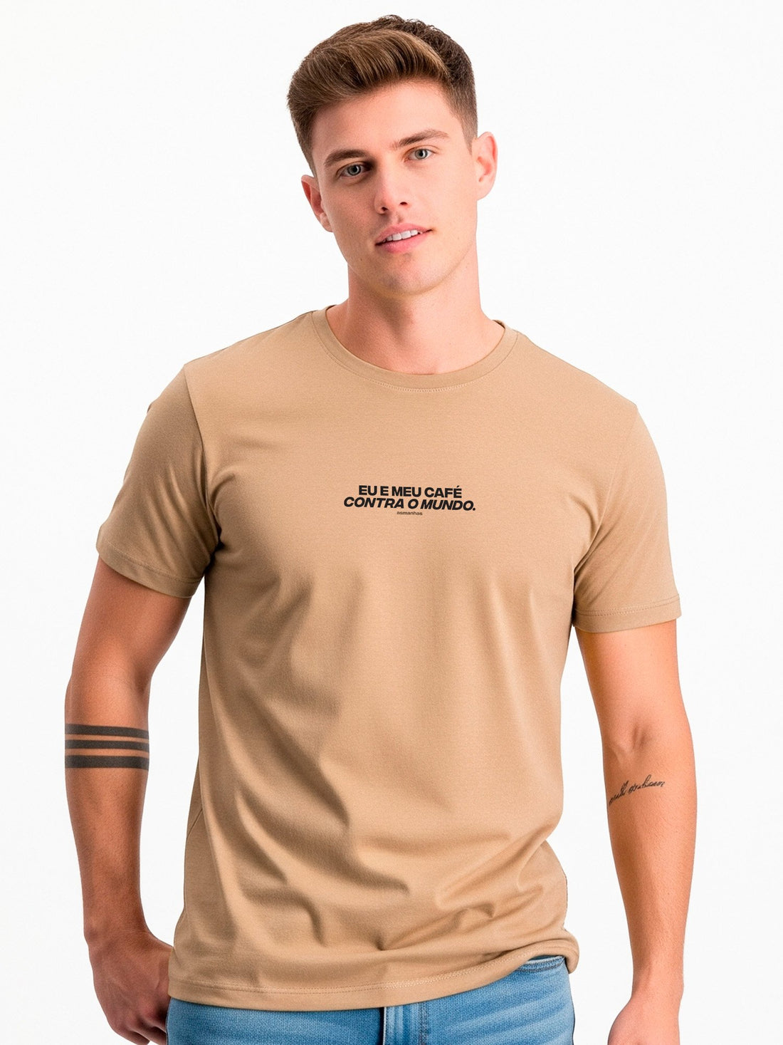 Camiseta Eu e Meu Café Asmanhas