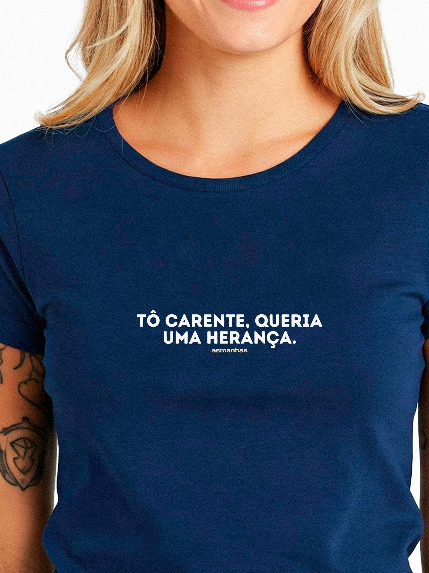 Camiseta Feminina Tô Carente Asmanhas
