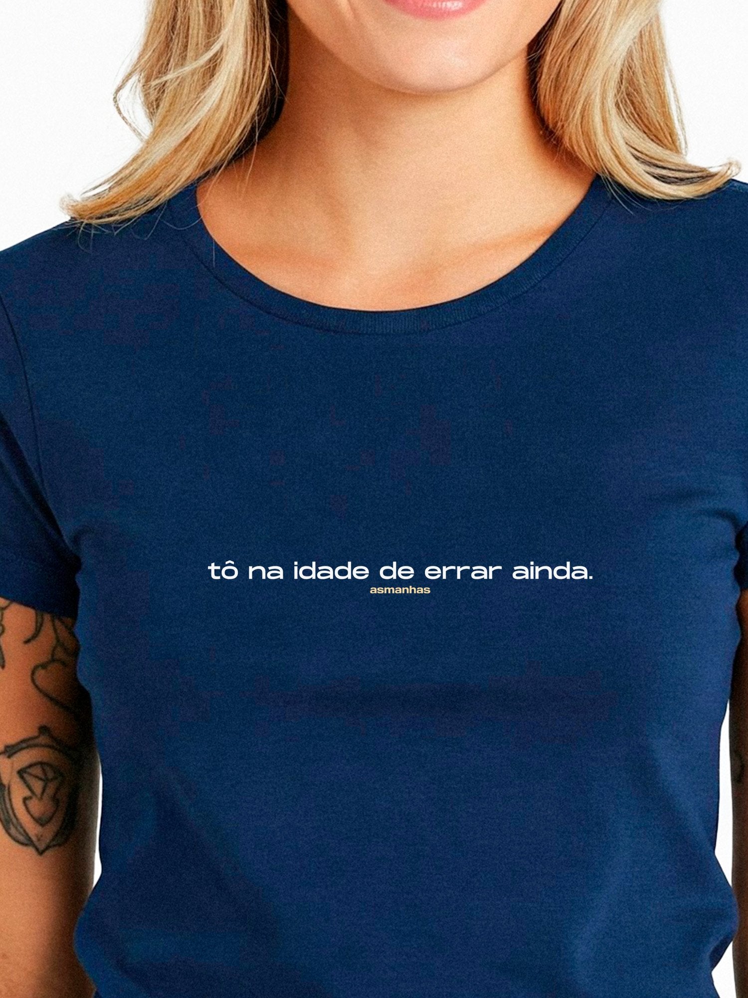 Camiseta Feminina Idade de Errar Asmanhas
