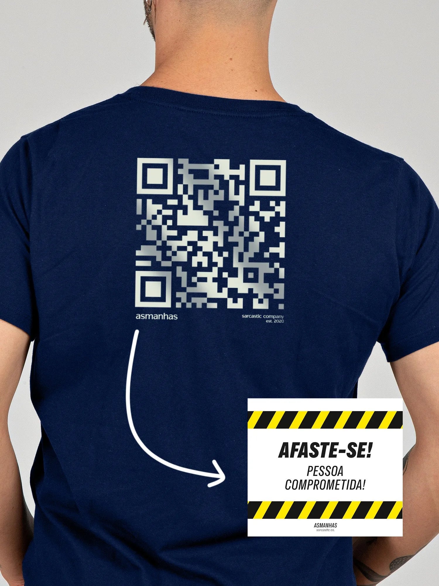 Camiseta QR Code Asmanhas