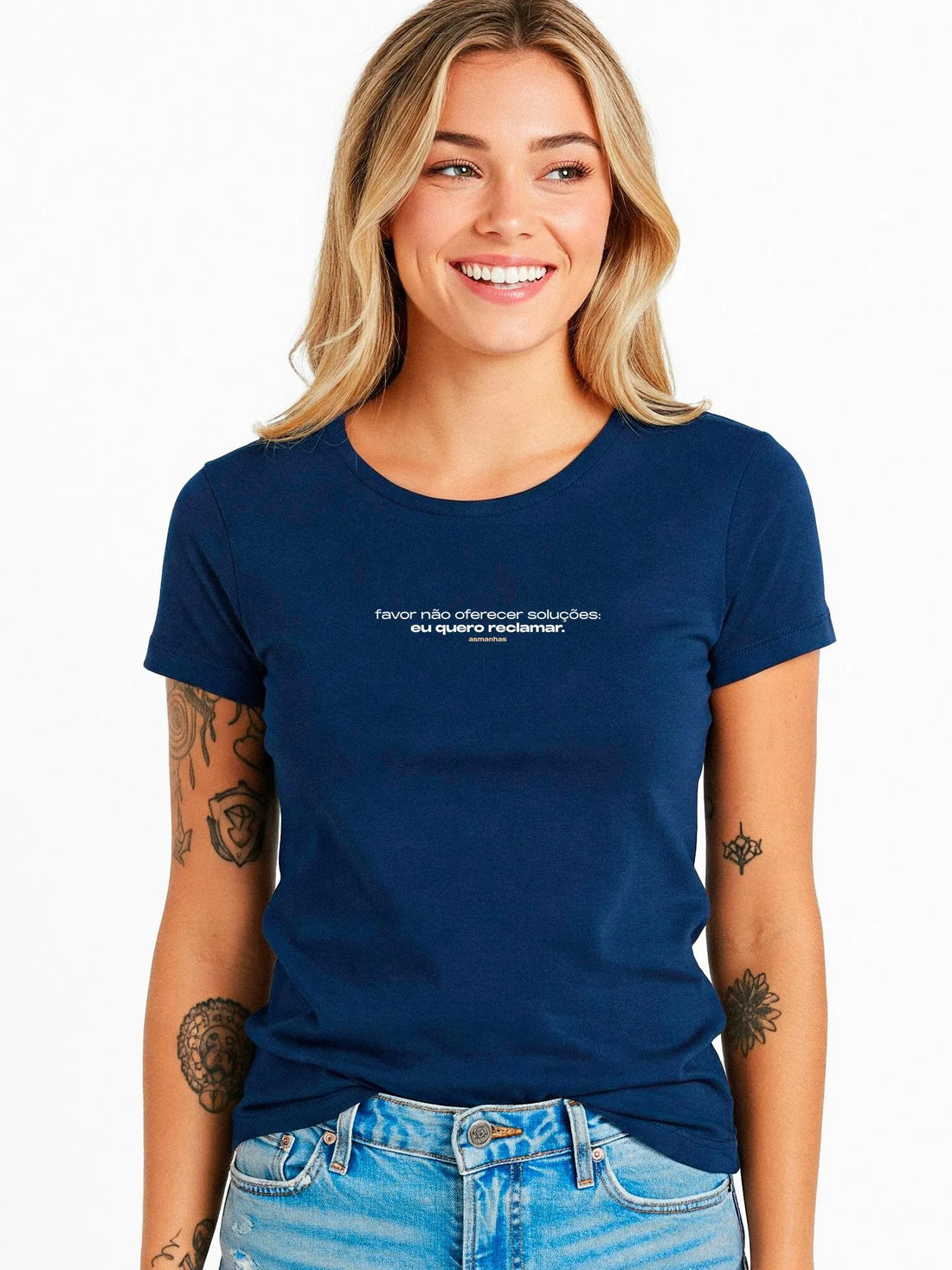 Camiseta Feminina Eu Quero Reclamar Asmanhas