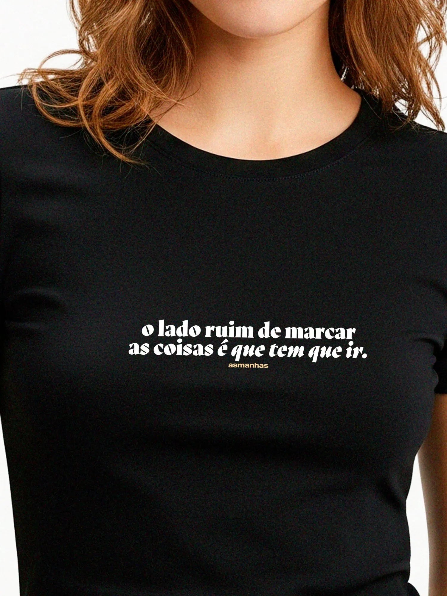 Camiseta Feminina Lado Ruim de Marcar Asmanhas