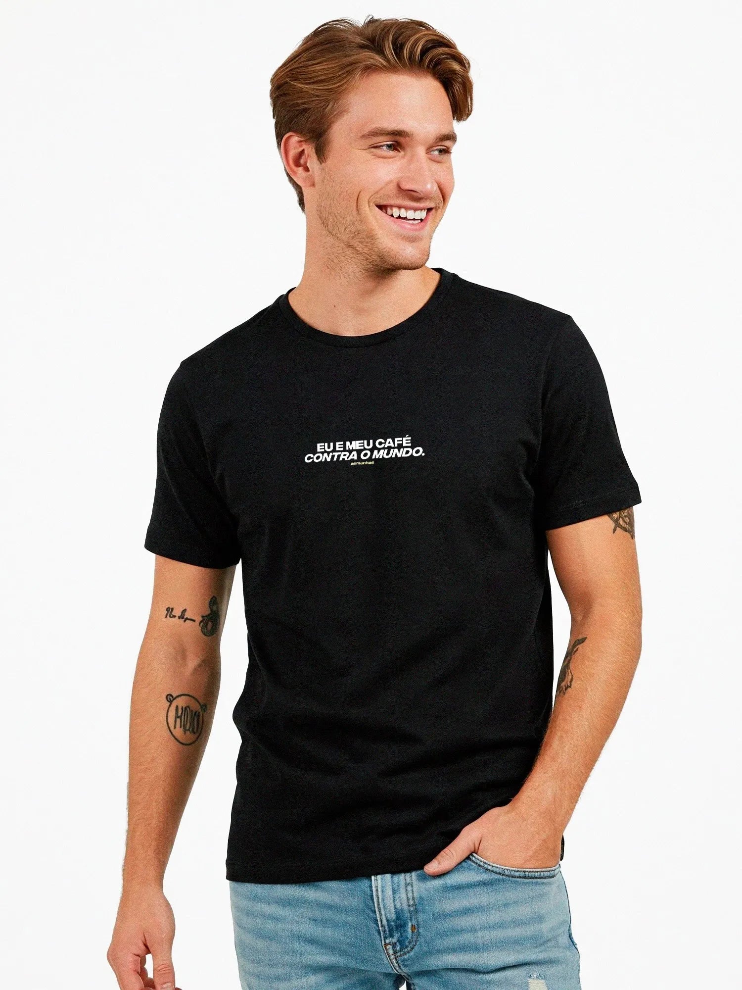 Camiseta Eu e Meu Café Asmanhas