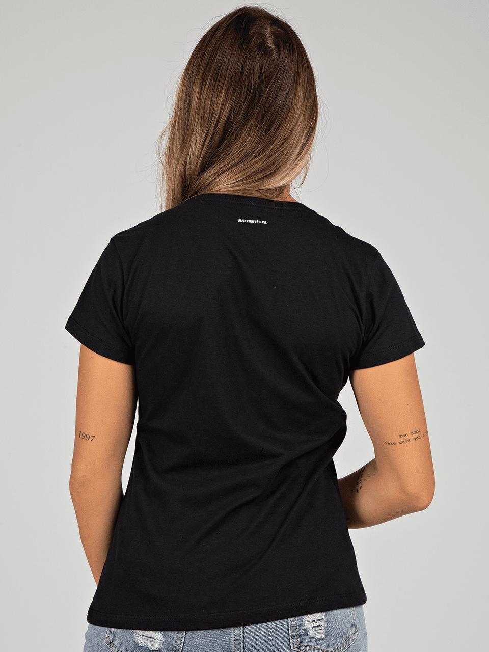 Camiseta Feminina Paciência Segundo Nome Asmanhas