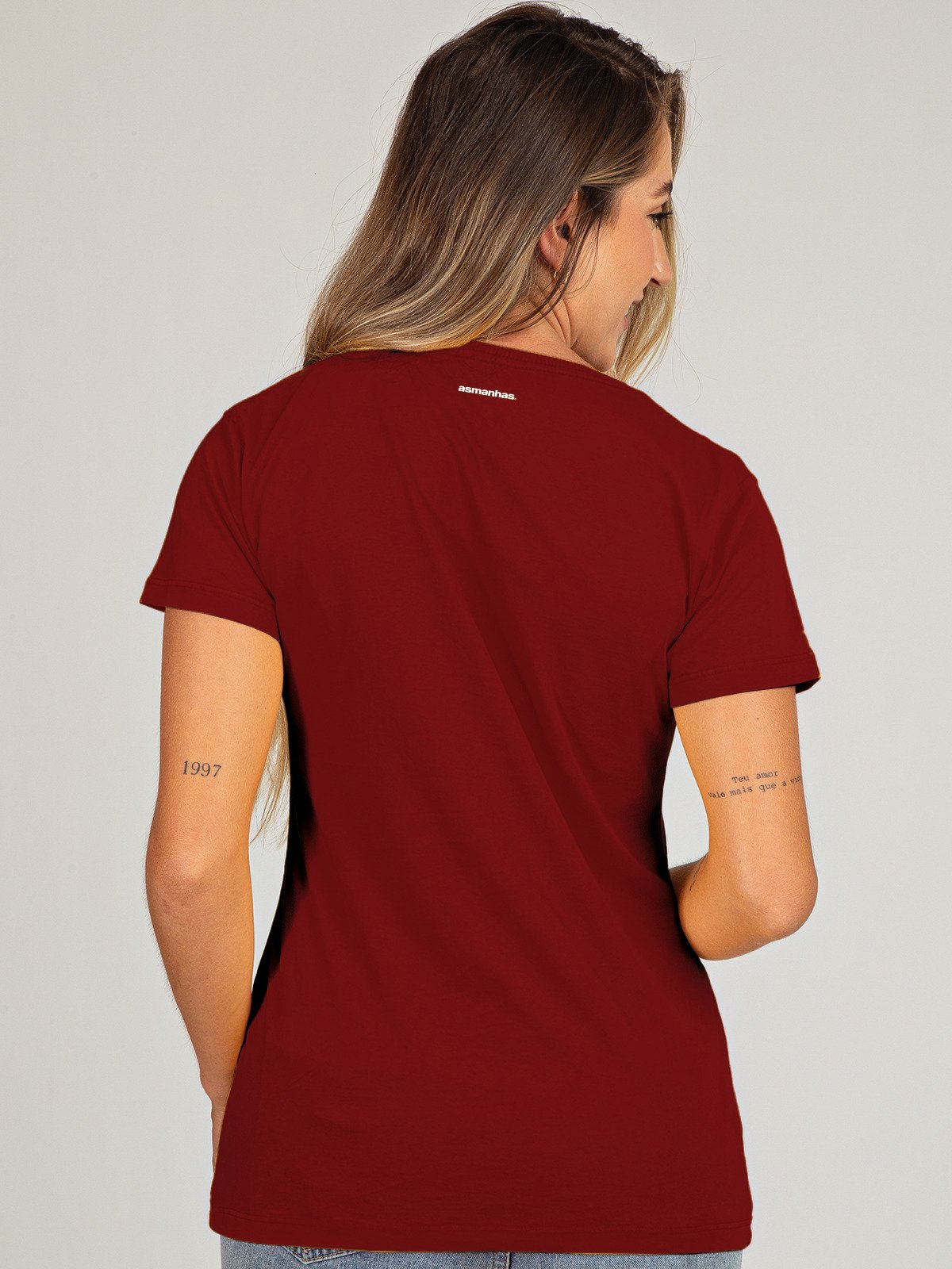 Camiseta Feminina Paciência Segundo Nome Asmanhas