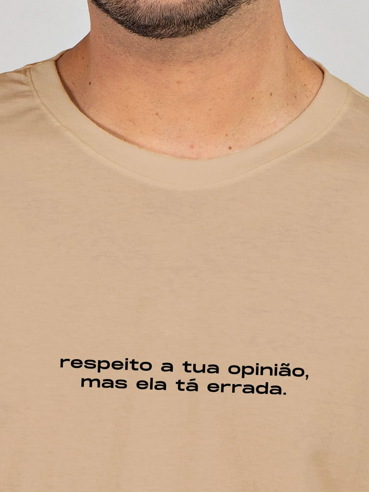 Camiseta Respeito a Tua Opinião Asmanhas Liquida