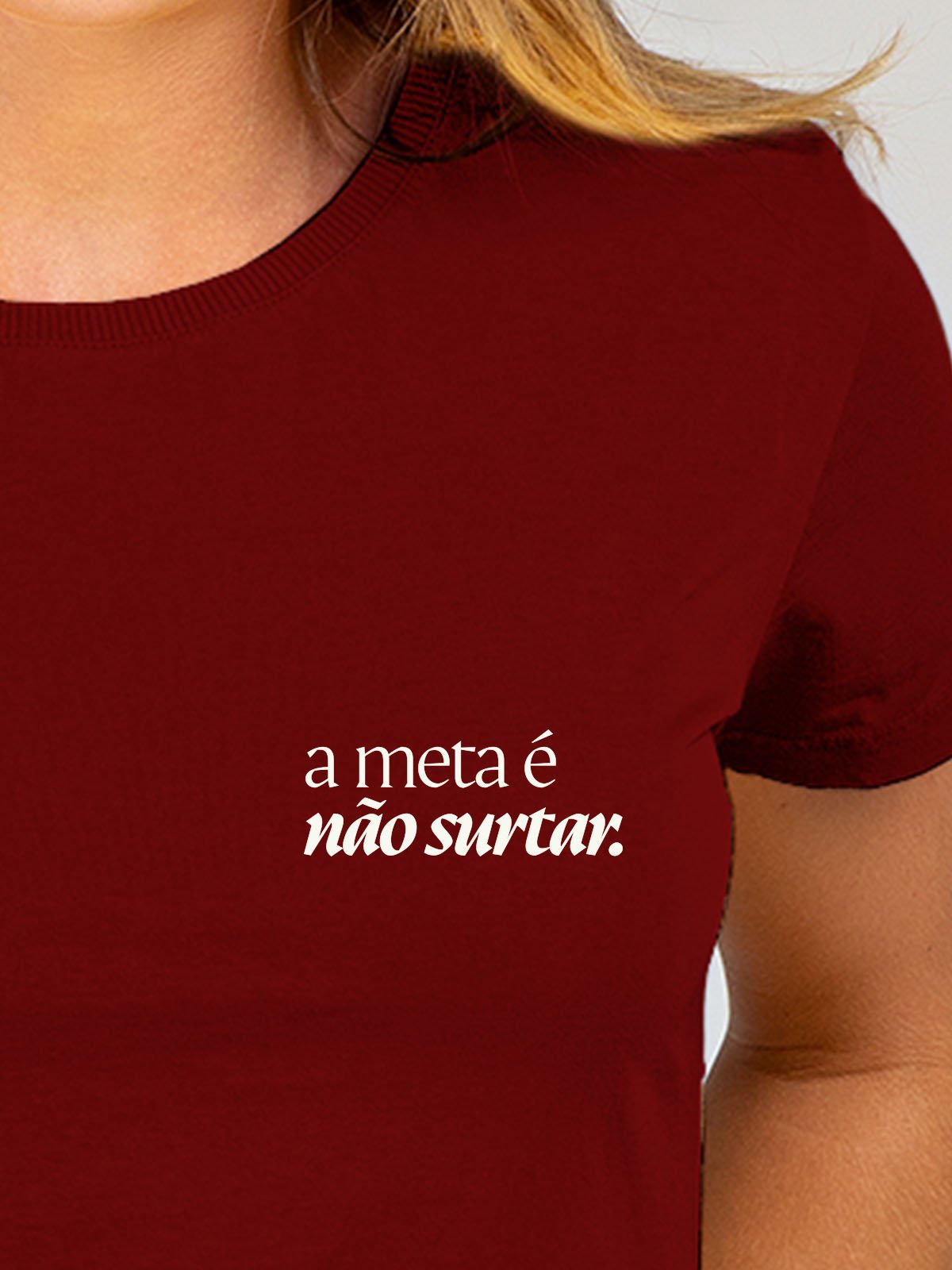 Camiseta Feminina Meta é Não Surtar Asmanhas