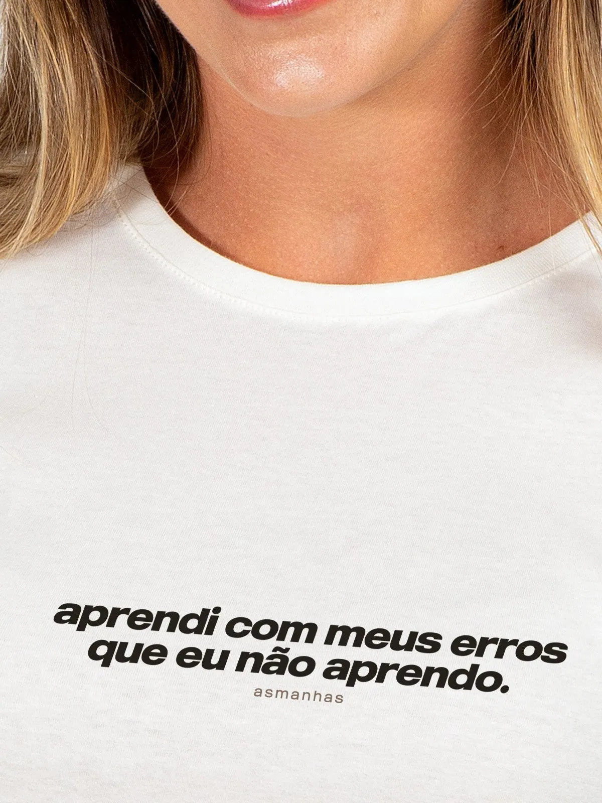 Camiseta Feminina Meus Erros Asmanhas