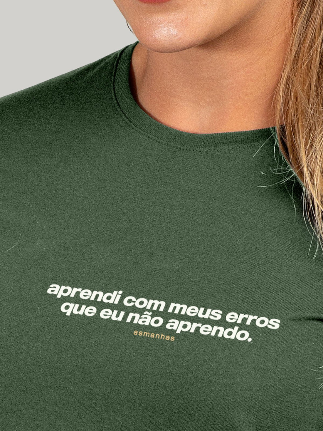 Camiseta Feminina Meus Erros Asmanhas