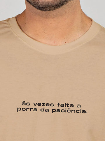 Camiseta Falta Paciência Asmanhas