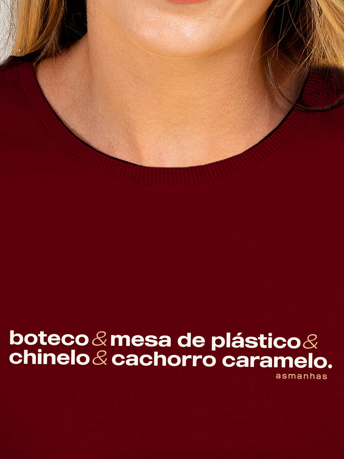 Camiseta Feminina Boteco e Cachorro Caramelo Asmanhas