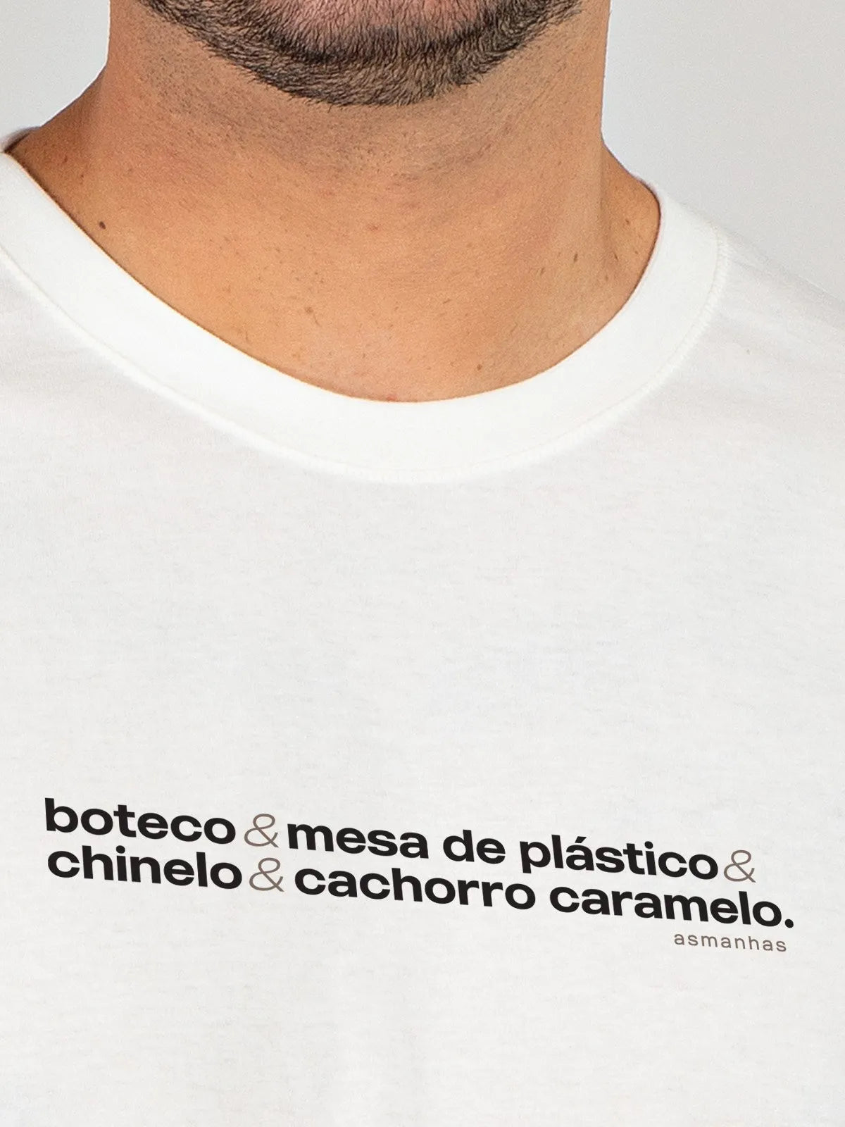 Camiseta Boteco e Cachorro Caramelo Asmanhas