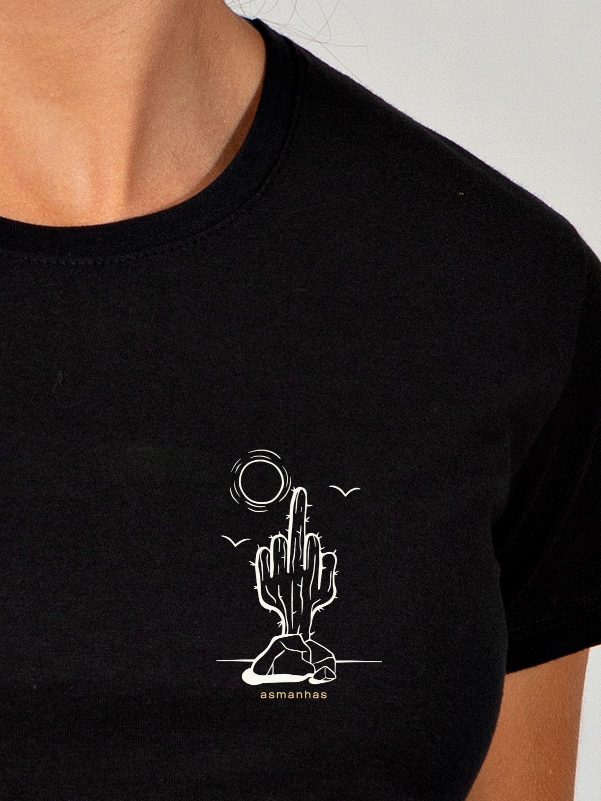 Camiseta Feminina Cacto Asmanhas
