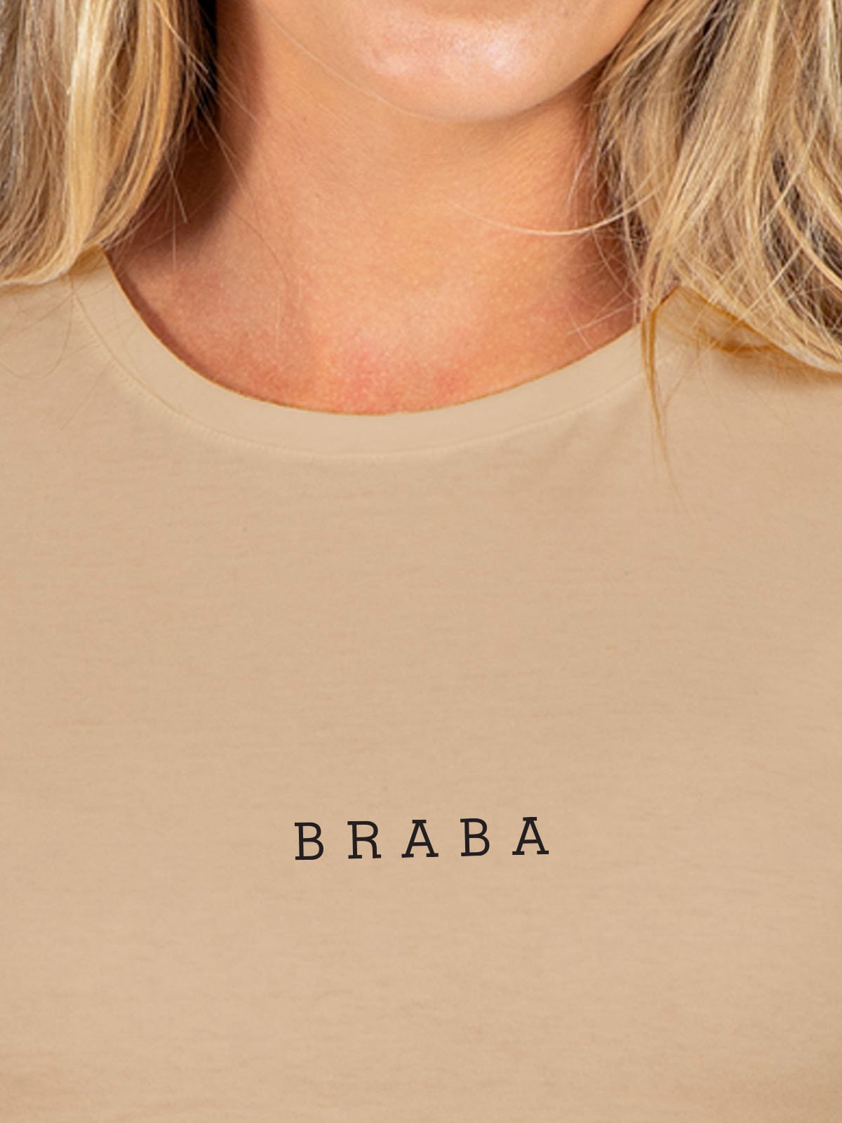 Camiseta Feminina Braba Minimalista Asmanhas