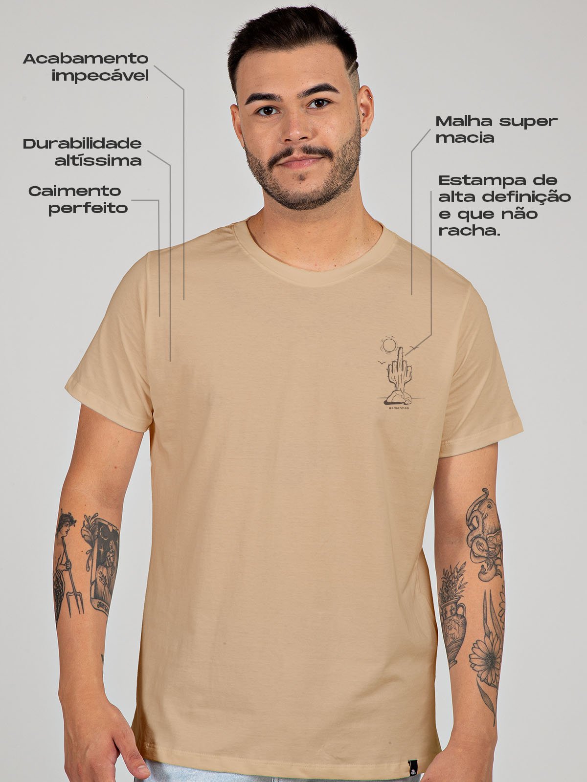 Camiseta Cacto Asmanhas