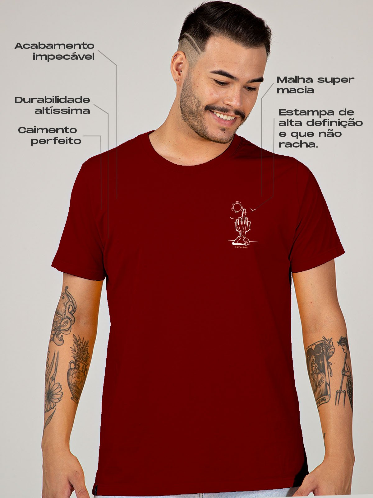 Camiseta Cacto Asmanhas