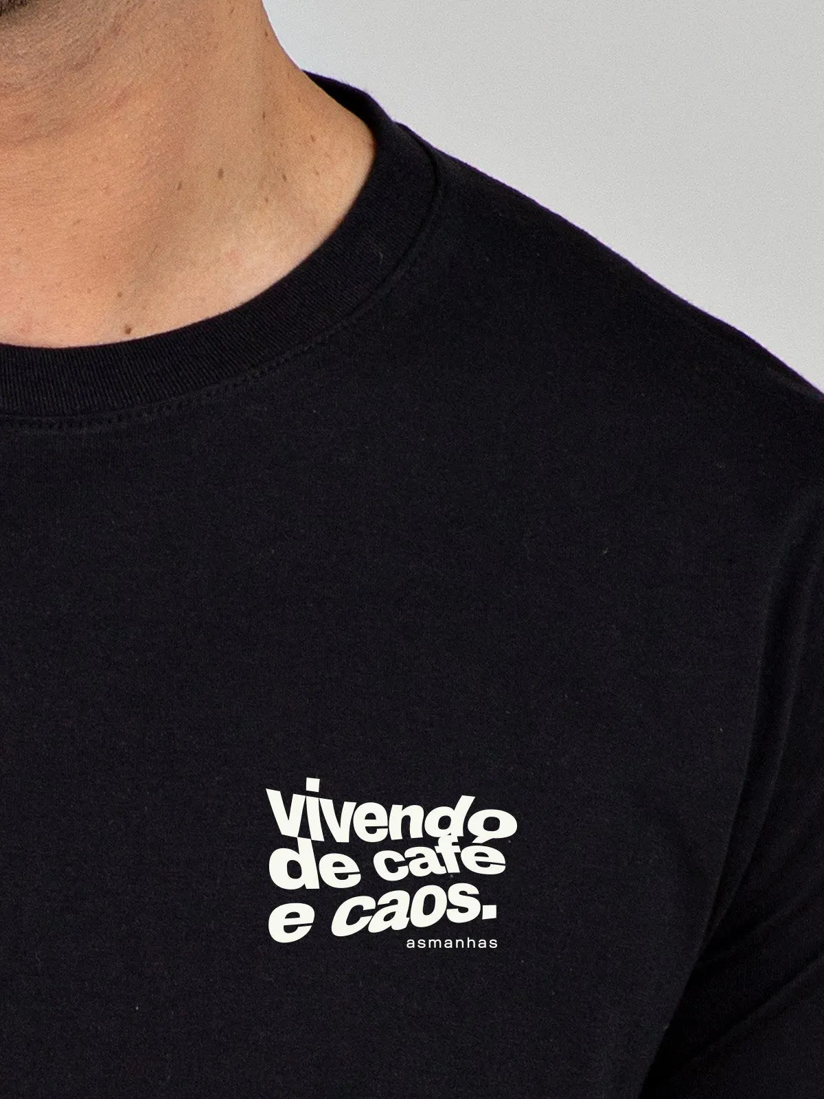 Camiseta Café e Caos Asmanhas