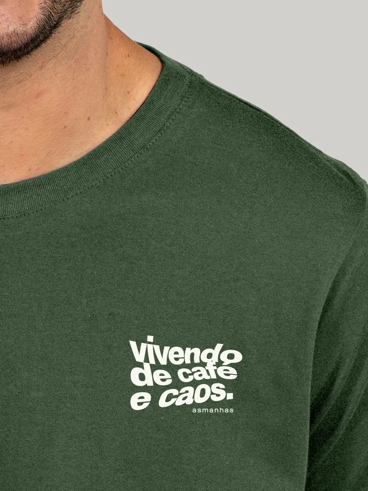 Camiseta Café e Caos Asmanhas