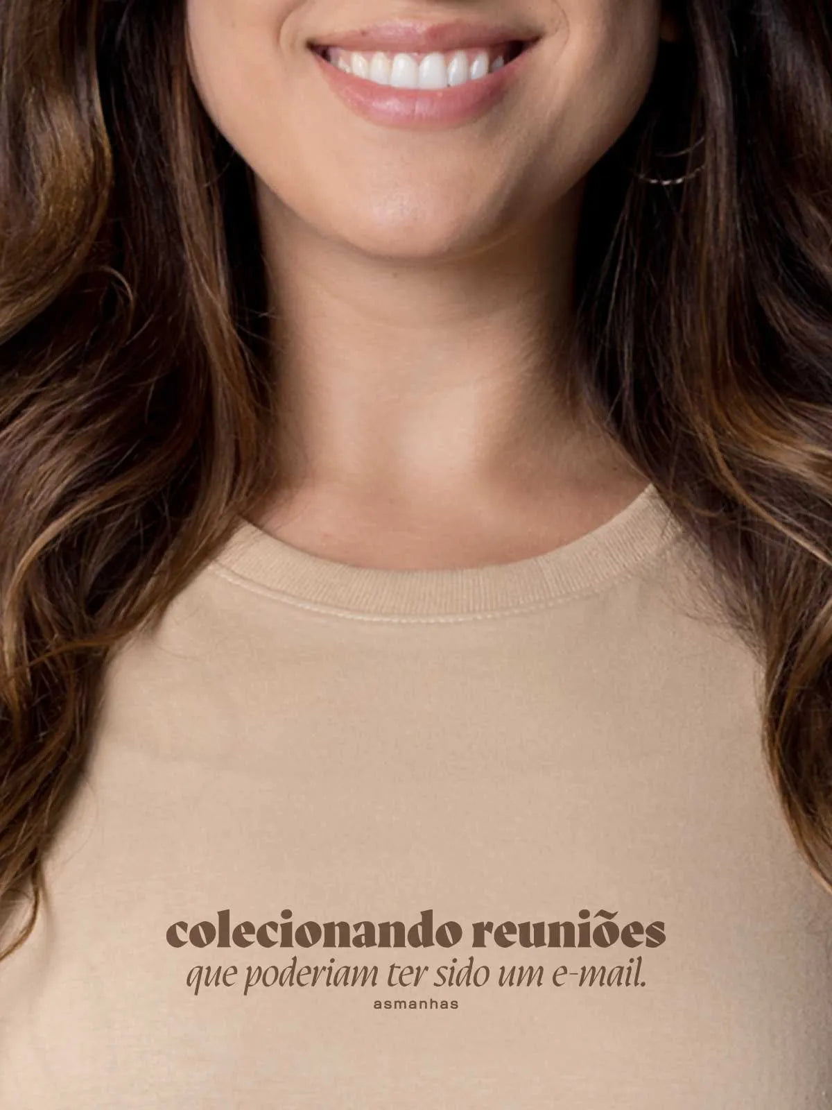 Camiseta Feminina Colecionando Reuniões Asmanhas