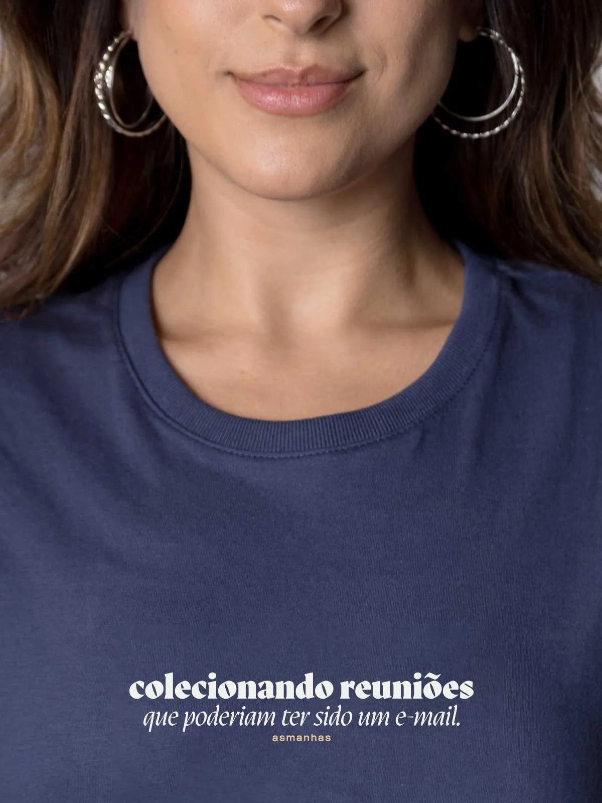Camiseta Feminina Colecionando Reuniões Asmanhas