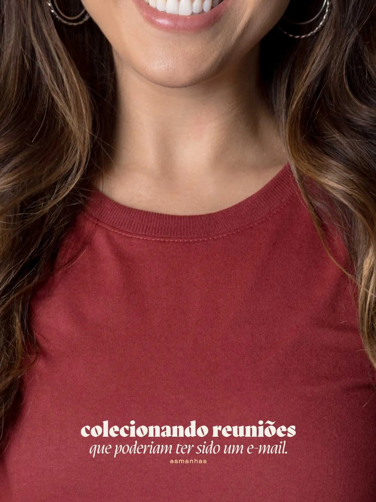Camiseta Feminina Colecionando Reuniões Asmanhas