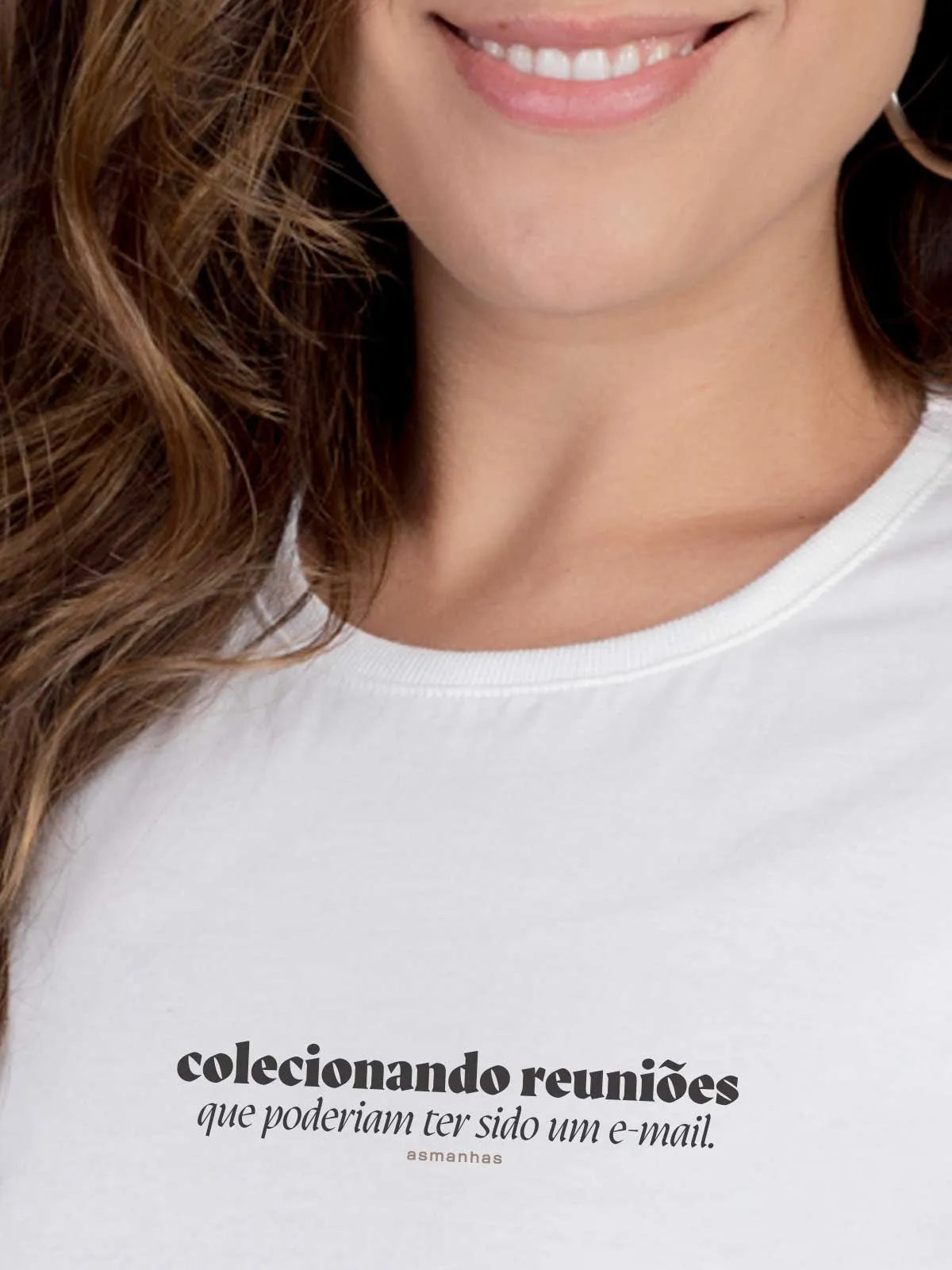 Camiseta Feminina Colecionando Reuniões Asmanhas